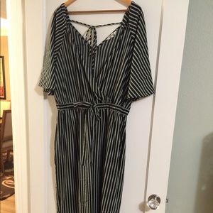 Striped Jumpsuit